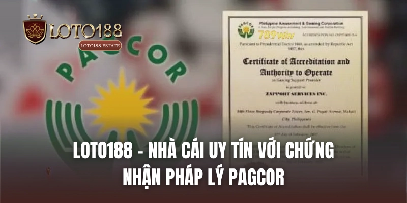 Loto188 - Link Đăng Nhập Chơi Xổ Số Loto188 1 Ăn 99 32 Loto188 – Nhà Cái Uy Tín Với Chứng Nhận Pháp Lý PAGCOR